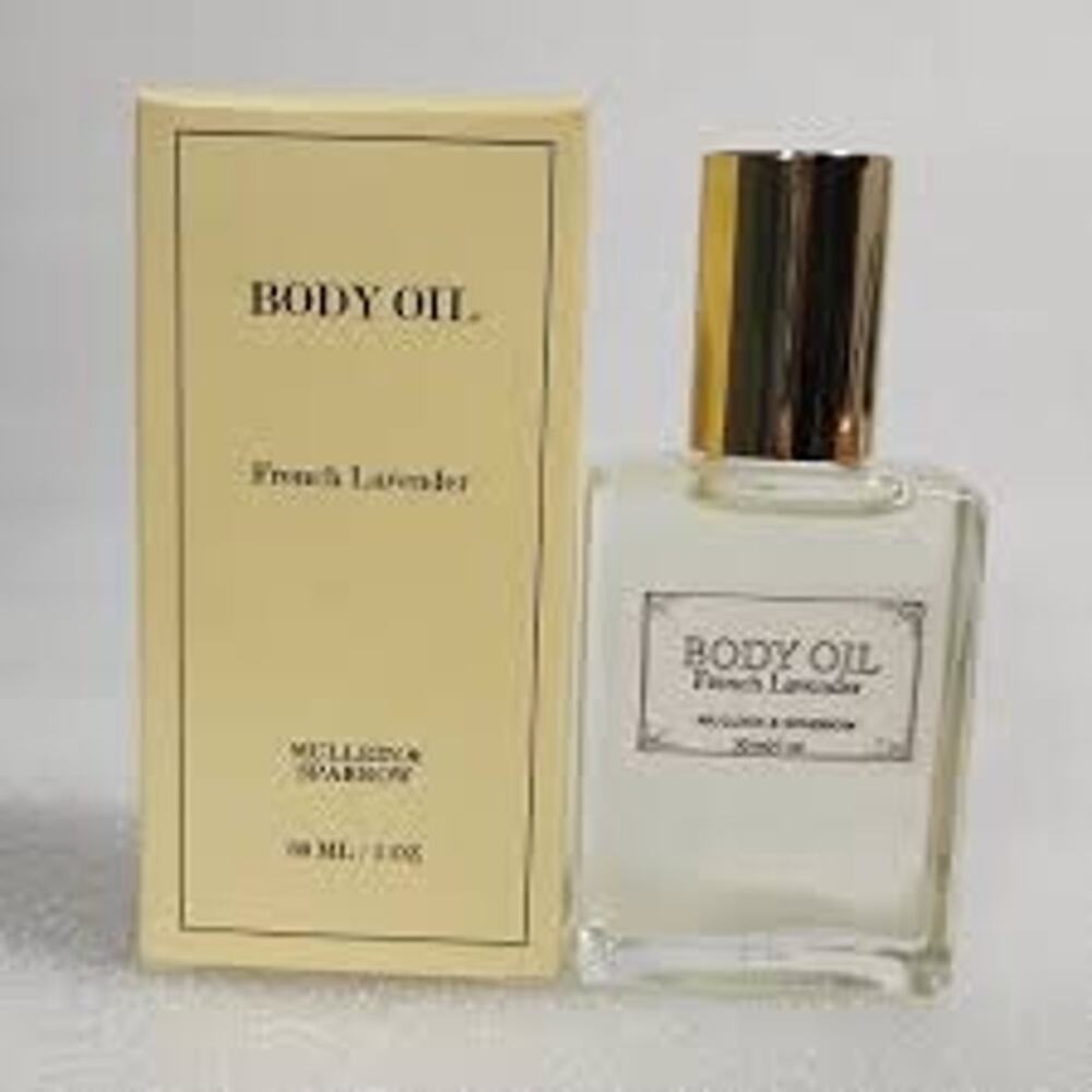 Mullein & Sparrow French Lavender Body Oil 1 oz Meistersinger Skin Organic